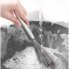 Stainless steel pot brush, kitchen long-handled dish brush, wall-mounted pot brush, cleaning and decontamination wire brush, crevice brush, cleaning brush details Picture